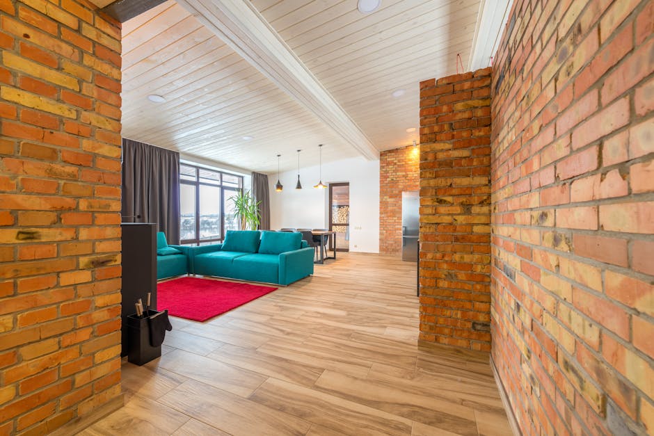 Darmowe zdjęcie z galerii z architektura, architektura wnętrz, ceglana ściana